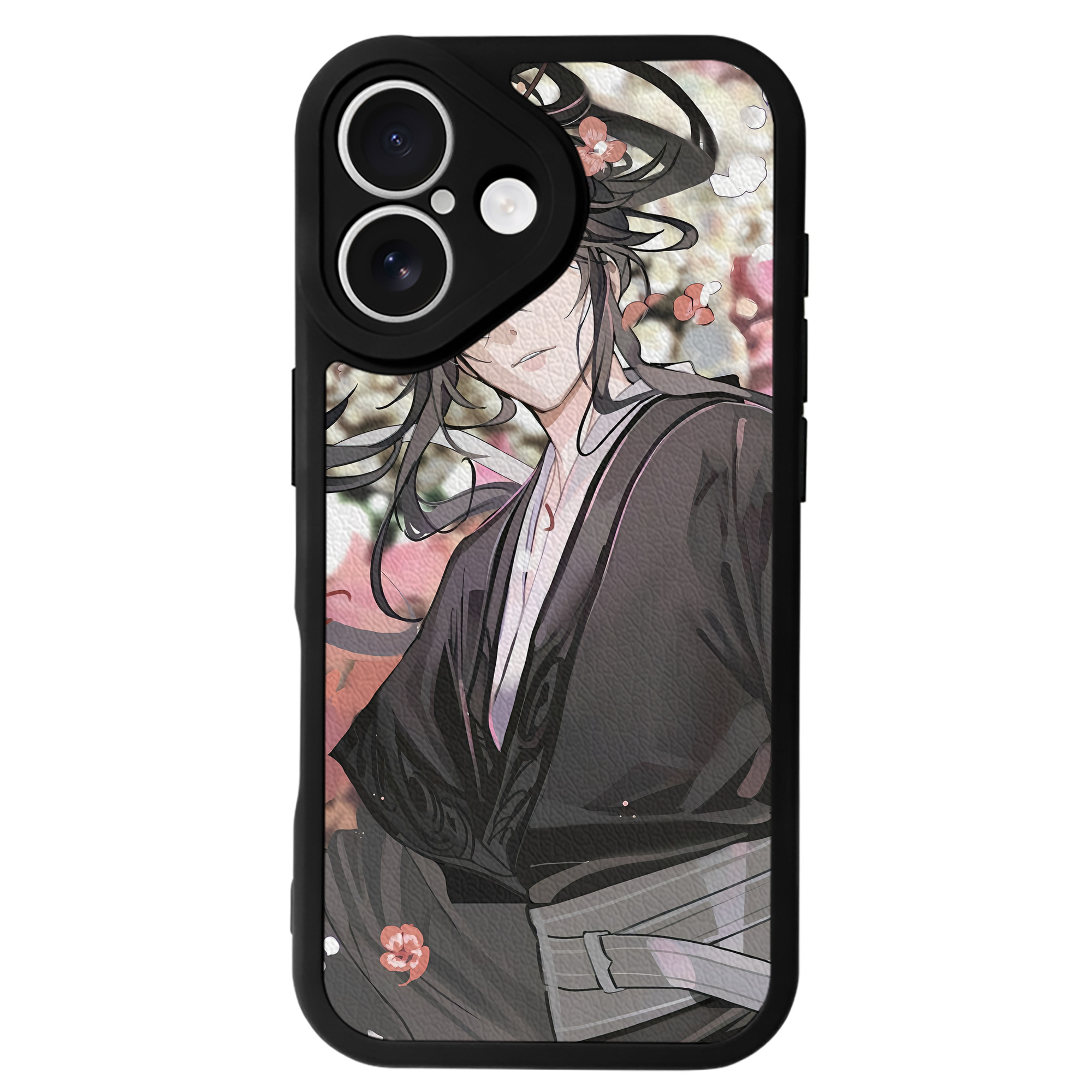 （画像用） 刀剣乱舞 Touken Ranbu 【iPhone 16シリーズ対応】シリコンスマホケース（レザー調） 材質：シリコン